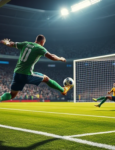 Kick The Soccer Ball